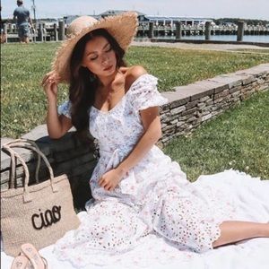 LoveShackFancy X Target Clementine Eyelet Dress